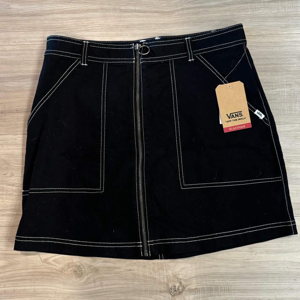 Vans denim skirt size large